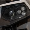 RZR ACE Sportsman Ranger LED BLACK Headlight Kit (Pair) Polaris Scrambler