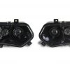 100-3436 Polaris Scrambler 850 1000, RZR 800 900 Black LED Headlights