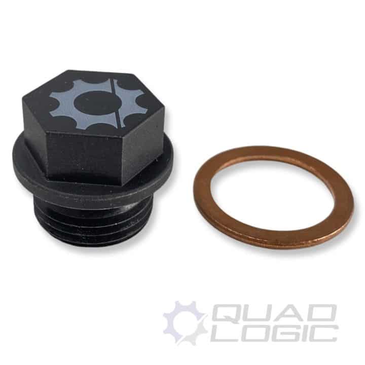 Can-am X3 Front Magnetic Oil Drain Plug with O Ring M10x1.0