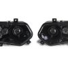 100-3355 Polaris Scrambler RZR ACE Sportsman Ranger LED BLACK Headlight Kit (Pair)