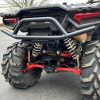 Polaris Sportsman 850 1000 (2017-2024) ATV Heavy Duty Black Metal Rear Bumper